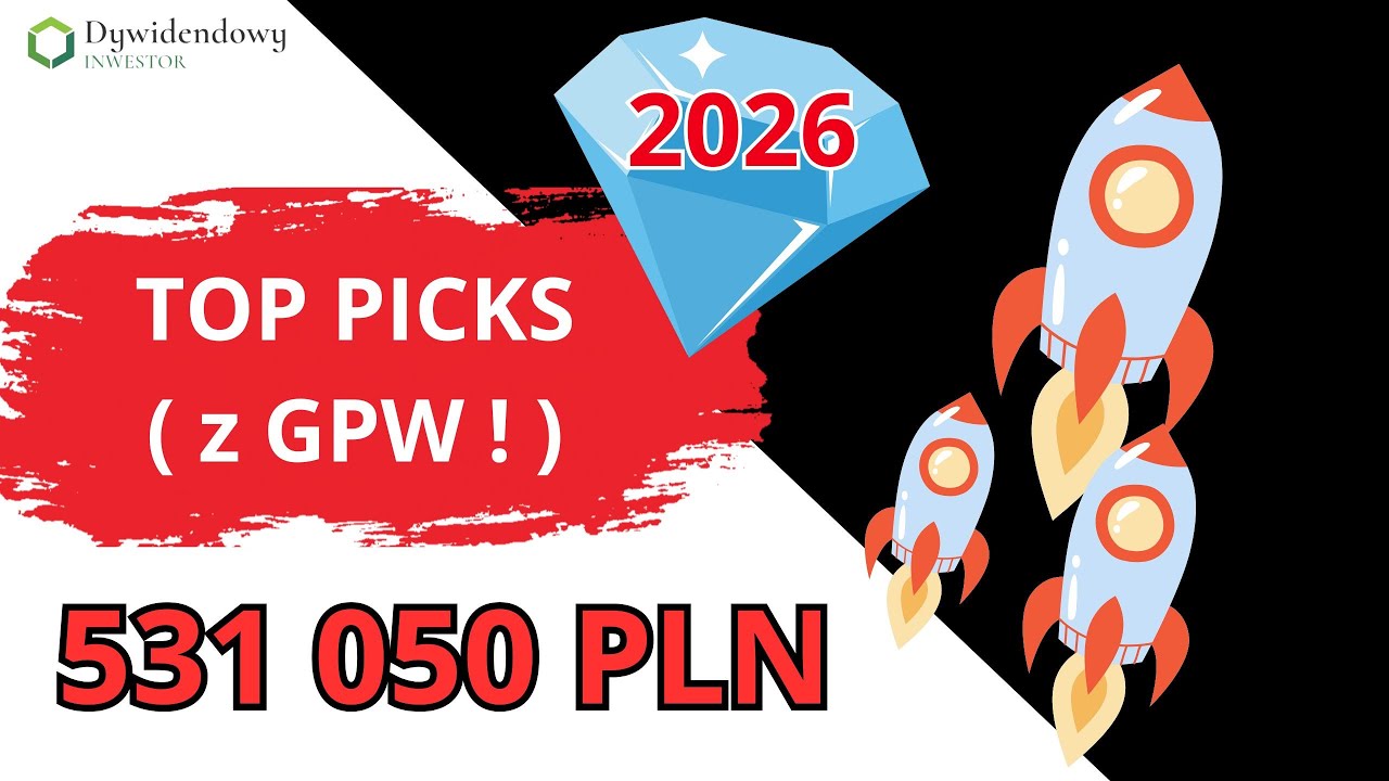 Top 3 spółki na 2026! Z GPW.