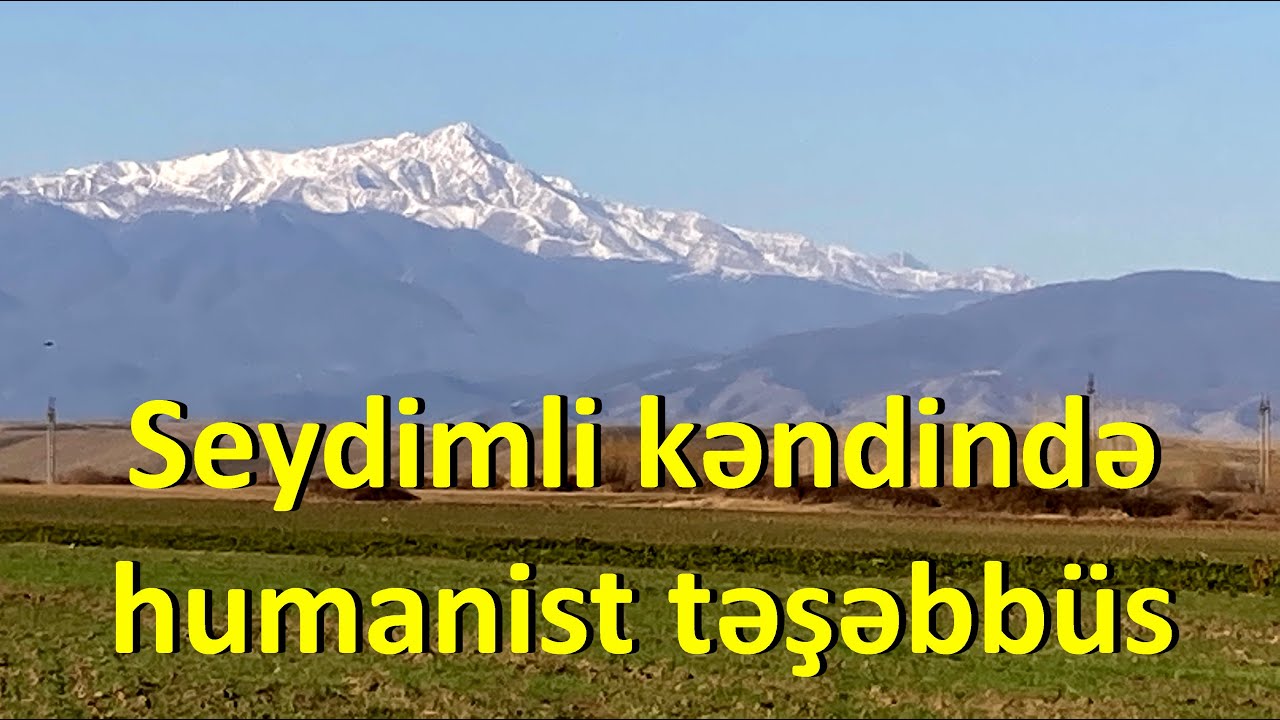 Seydimli kəndindən nümunə