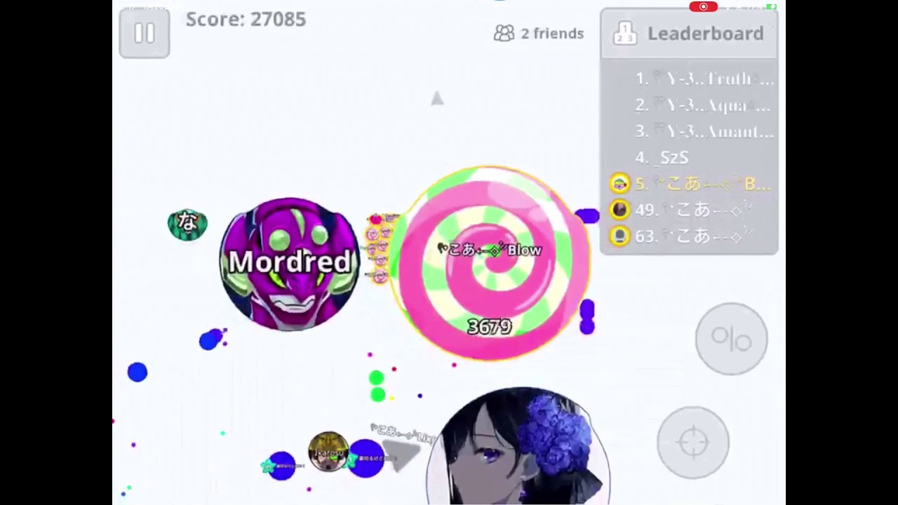 【Agario mobile】Win集/好プレー集