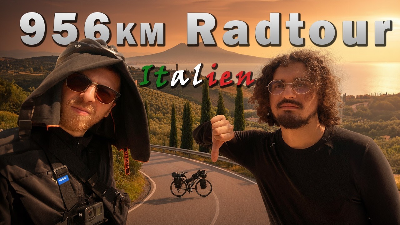 Mit dem Rad durch GANZ ITALIEN - vom Gardasee in den Alpen bis Neapel zur ersten PIZZA der WELT