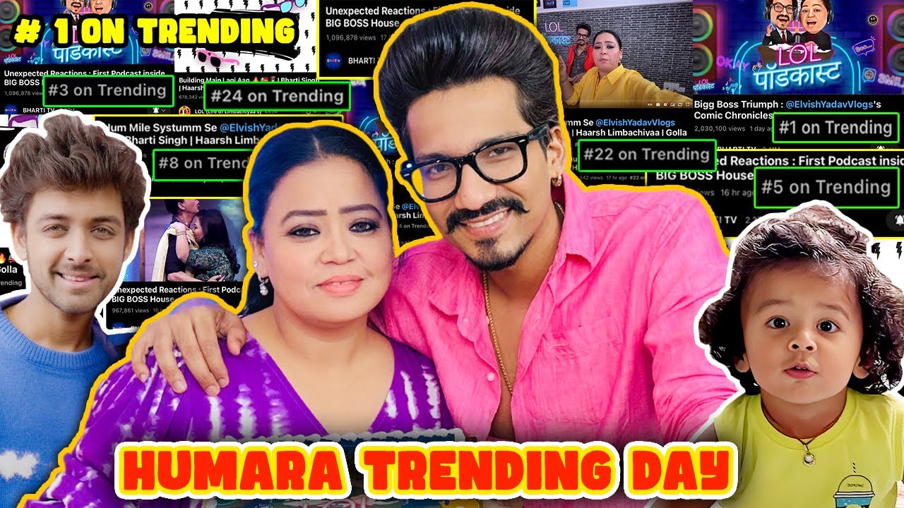 Humara Trending Day 🥳🫶 | Bharti Singh | Haarsh Limbachiyaa | Golla