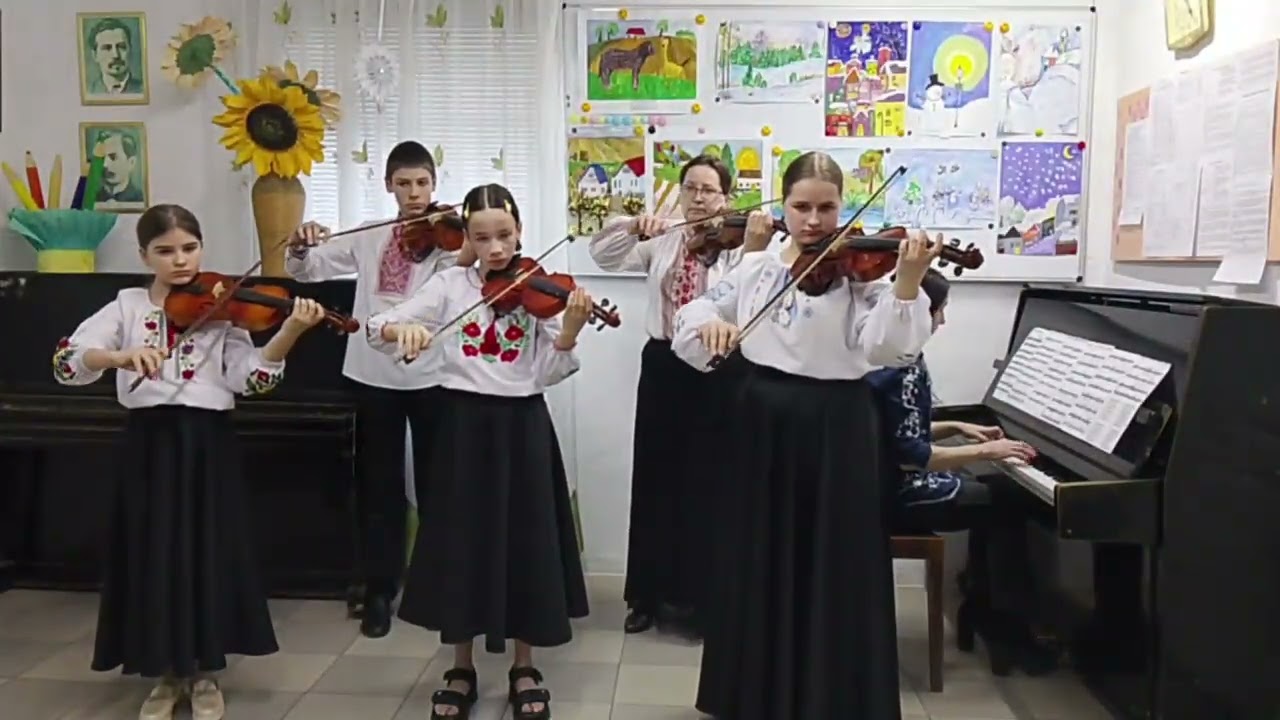 Великодолинська МШ Ансамбль скрипалів 