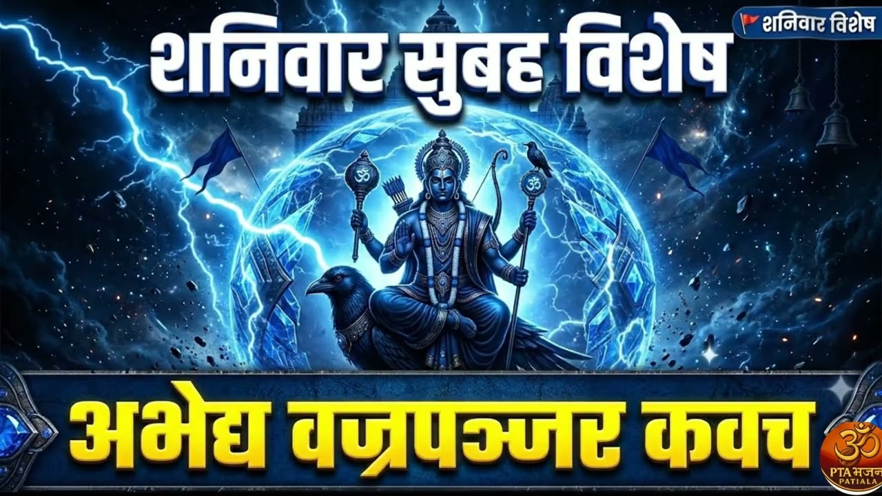 Shri Shani Vajrapanjar Kavach 2026 | साढ़े साती और ढैय्या का अंत | Saturday Morning Chants