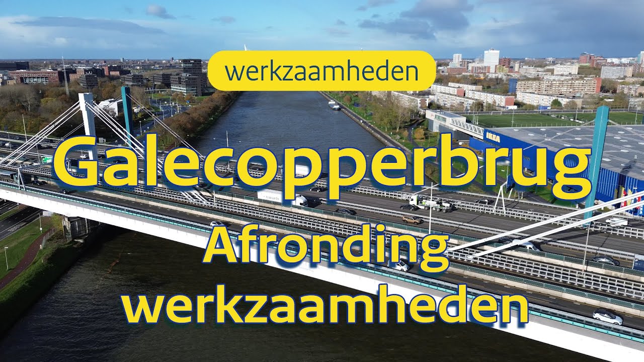 Galecopperbrug 18 december klaar | werkzaamheden | A12  | RWSverkeersinfo