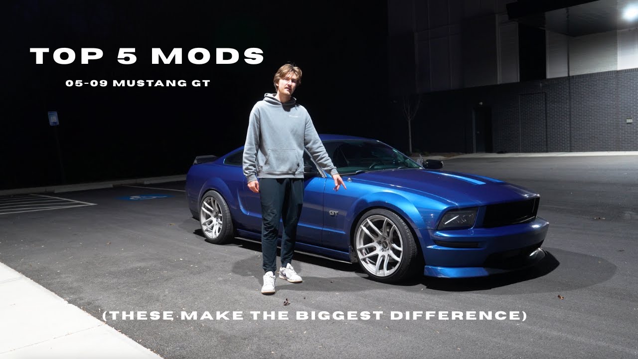 Топ-5 первых модификаций для Mustang GT 2005-2009 годов выпуска!!