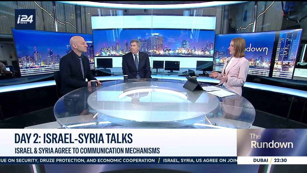 Israel and Syria agree to communication mechanisms