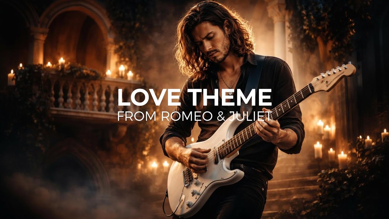 Romeo and Juliet Love Theme | Cinematic Electric Guitar Instrumental with Joe Satriani Vibe