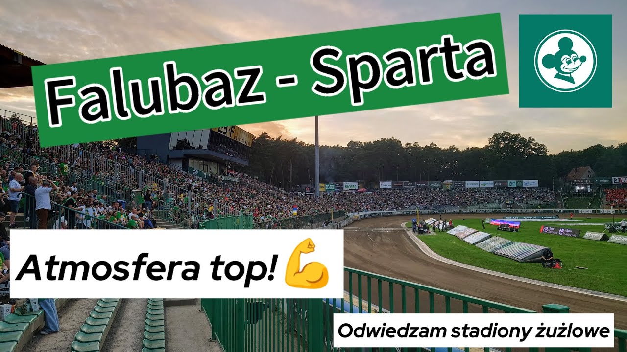 Pojechałem na mecz do Zielonej Góry | Falubaz  - Sparta. Upadki, fair play, atmosfera top!