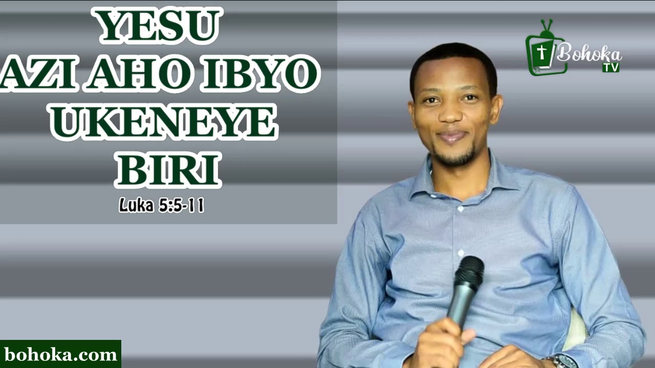 YESU AZI IBYO UKENEYE AHO BIRI NIGIHE UBIKENEREYE - Irenee M. RUHOGO