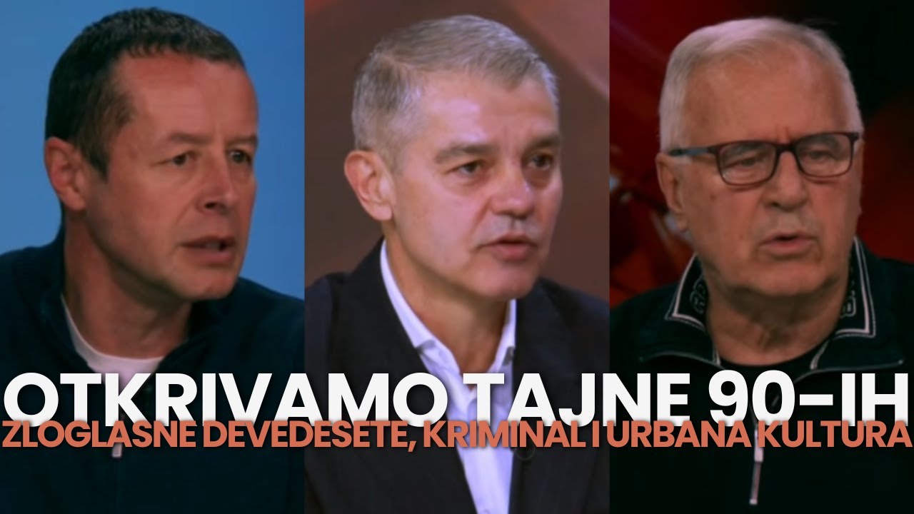 Otkrivamo tajne 90-ih - Vanja Bulic, Dr Iggy i Dejan Radenkovic o zloglasnim devedesetim