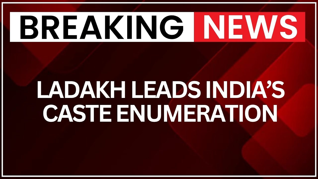 Caste Census 2026: Ladakh To Lead India&rsquo;s First Caste Enumeration Since Independence | NewsX