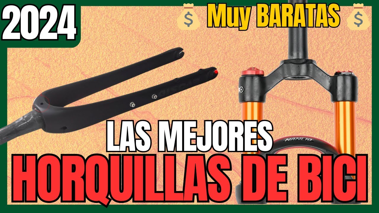 🚴🏻&zwj;♀️ Las 7 mejores HORQUILLAS DE BICICLETA BARATAS de Aliexpress 🚴🏻&zwj;♀️ || 2024 || Mejor CALIDAD