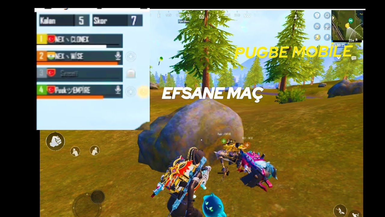HARİKA BİR MAÇ  EKIPLE İZLEMEYE HAZIR MİSİN ? | PUBG MOBİL