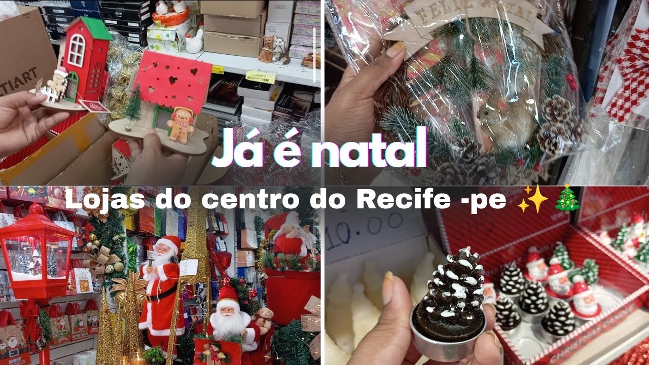 Ja é natal,nas lojas do Recife-PE 🎄✨