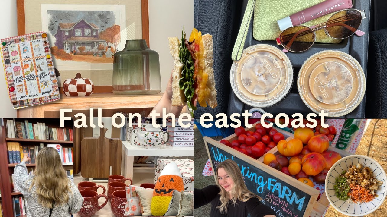 Fall in Nova Scotia: Halifax shopping, farmers markets, and cozy days at home ✨🍂