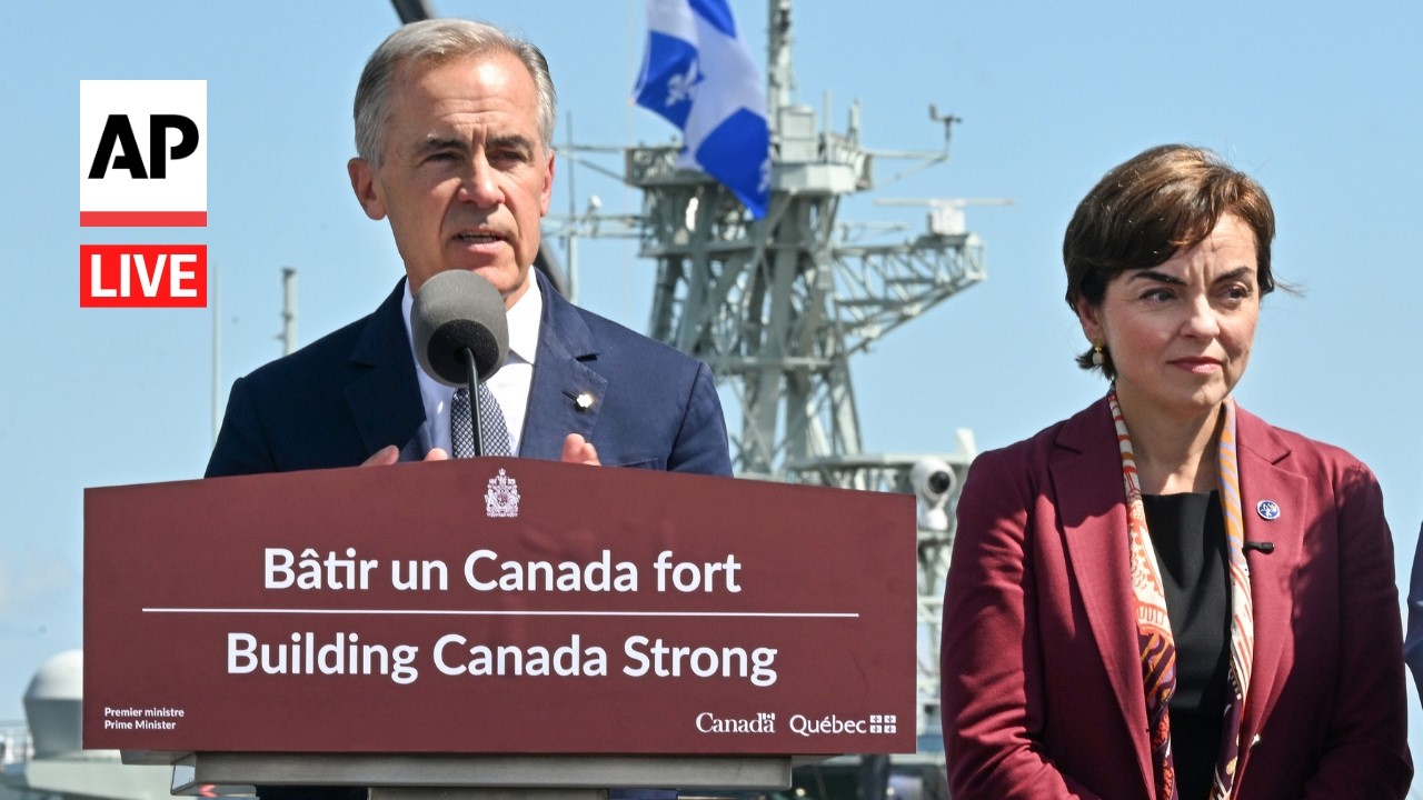 LIVE: Canada's Mark Carney speaks after Trump&rsquo;s tariff threats