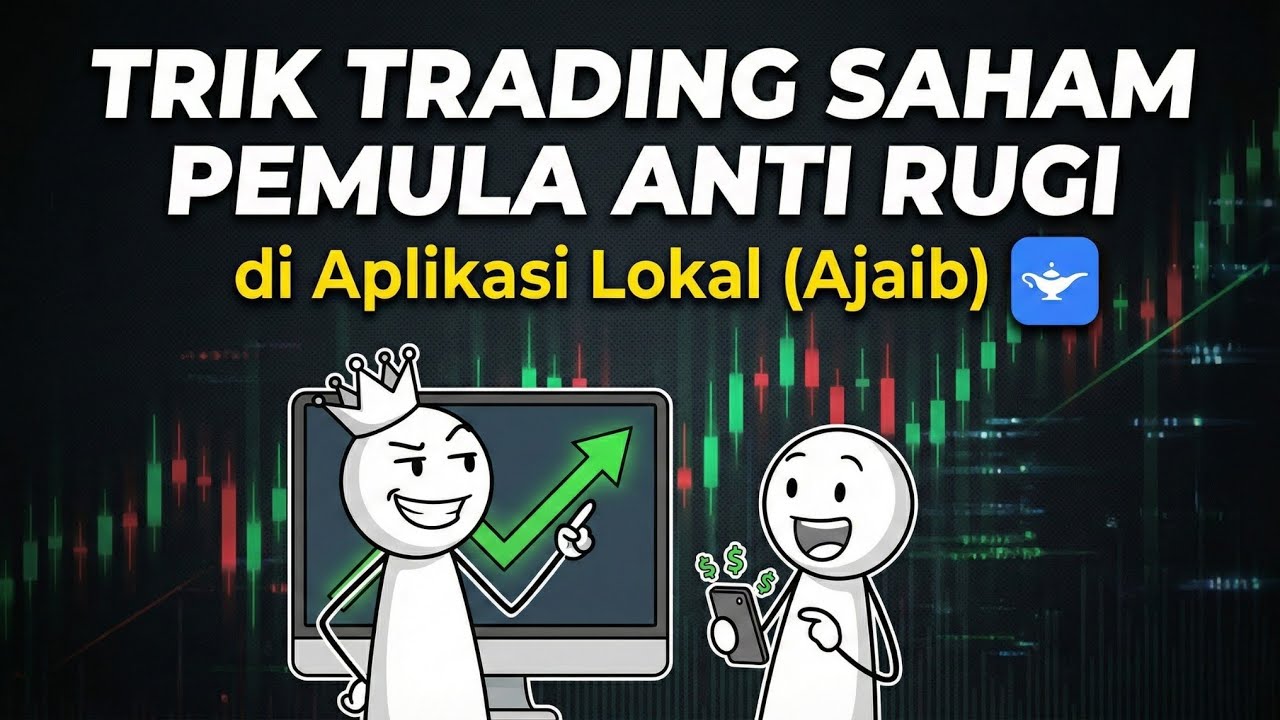 STOP Ikut-Ikutan! Trik Trading Saham Pemula Anti Rugi di Aplikasi Lokal (Ajaib)