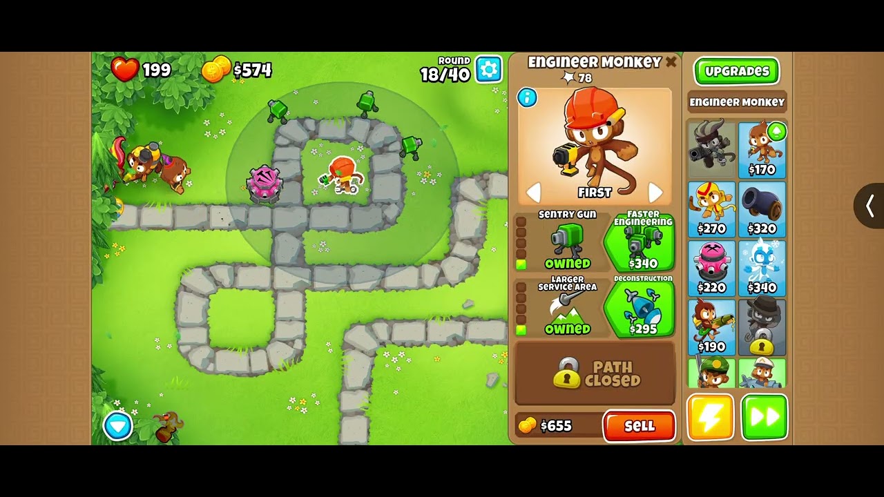 Playing bloons I maxed out wizard money Let's GOOOOO