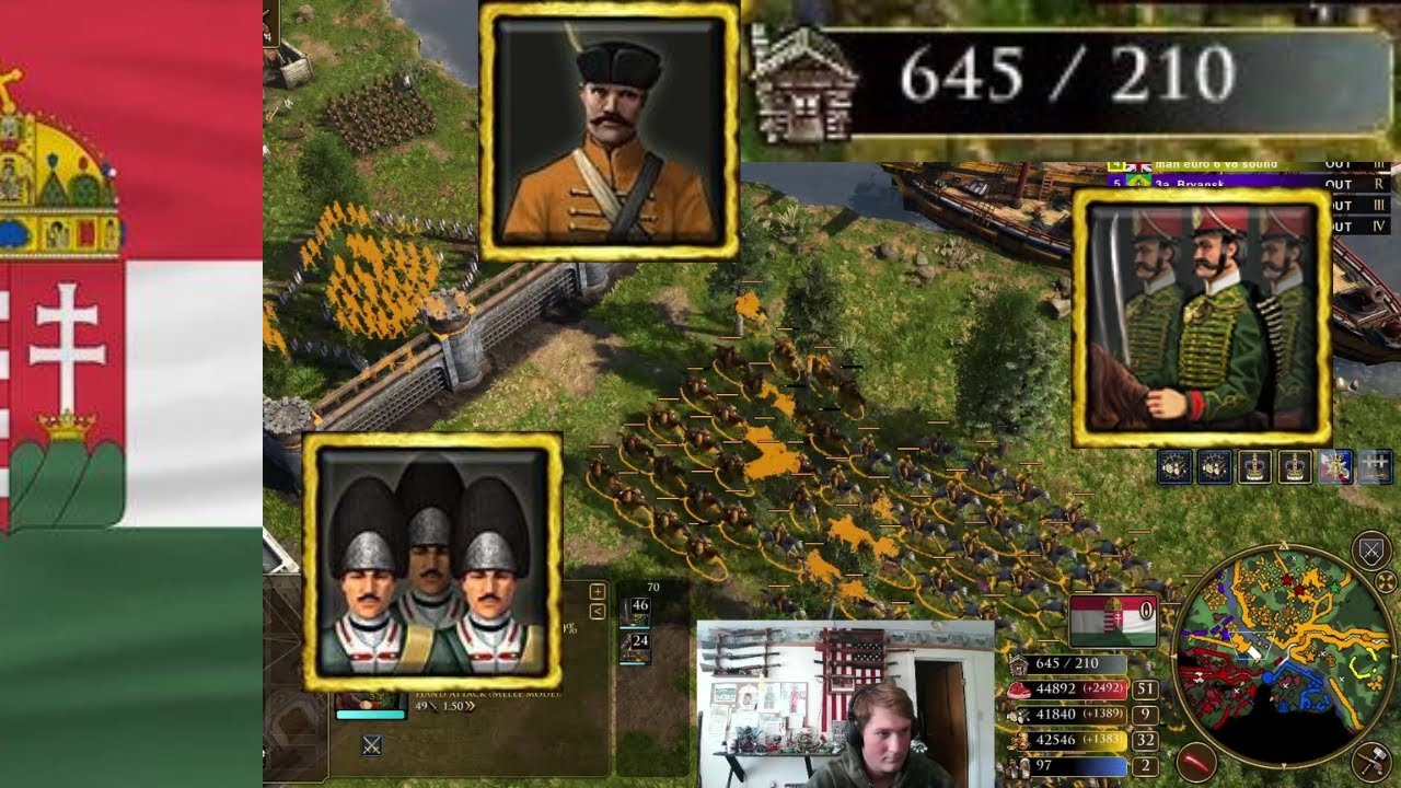 Why is this possible?!?!?! AOE3 Hungary revolt! 4 hour FFA pt.1