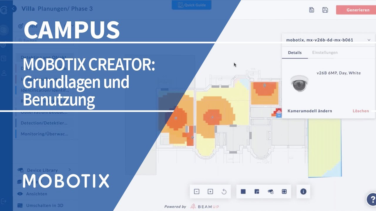 Webinar: Grundlagen und Benutzung des Planungstools MOBOTIX CREATOR