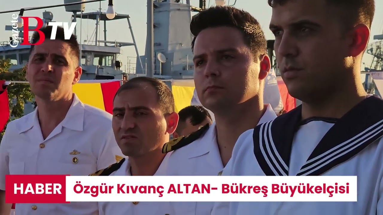 TCG Oruçreis ve TCG Heybeliada gemilerimiz Köstence limanında
