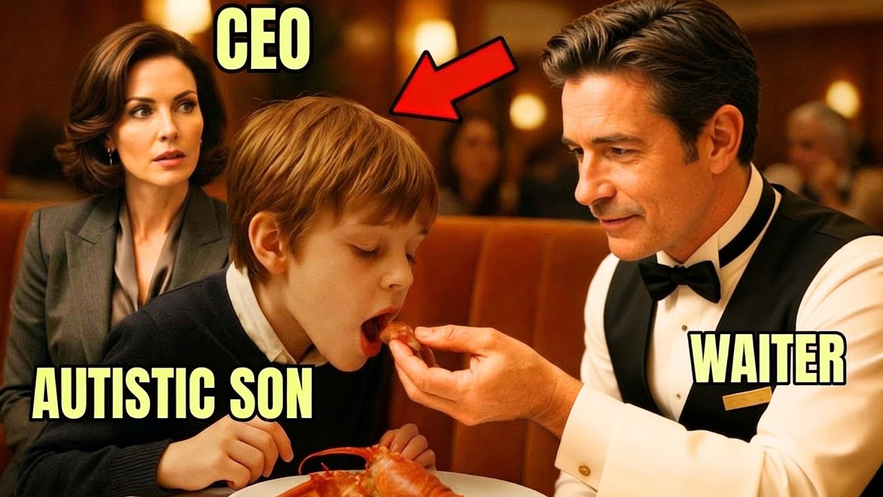 Billionaire CEO Saw the Single Dad Waitress Feed Her Autistic Son — and He Changed Her Life Forever