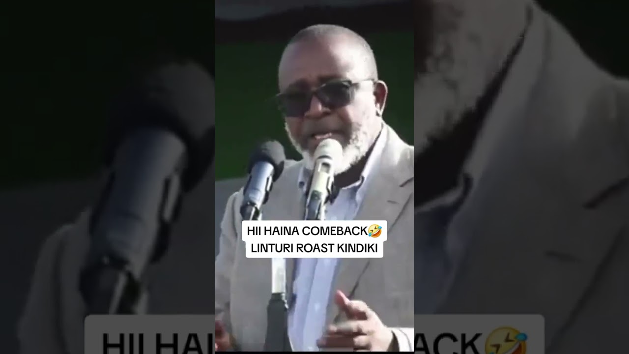 Mithika Linturi Roasts KITHURE KINDIki as saprano guy
