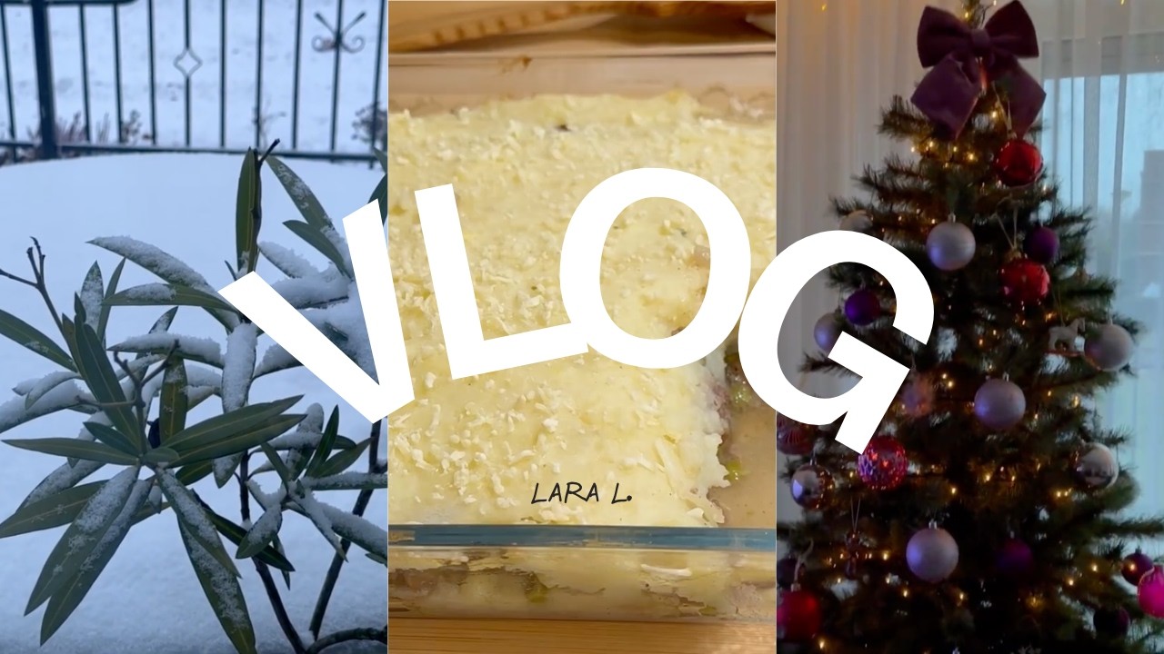 Vlog / 02.26 / То снег, то дождь ❄️🌧️ / Закупки /  / Пастуший пирог /  Убираем елку / ❤️❤️❤️