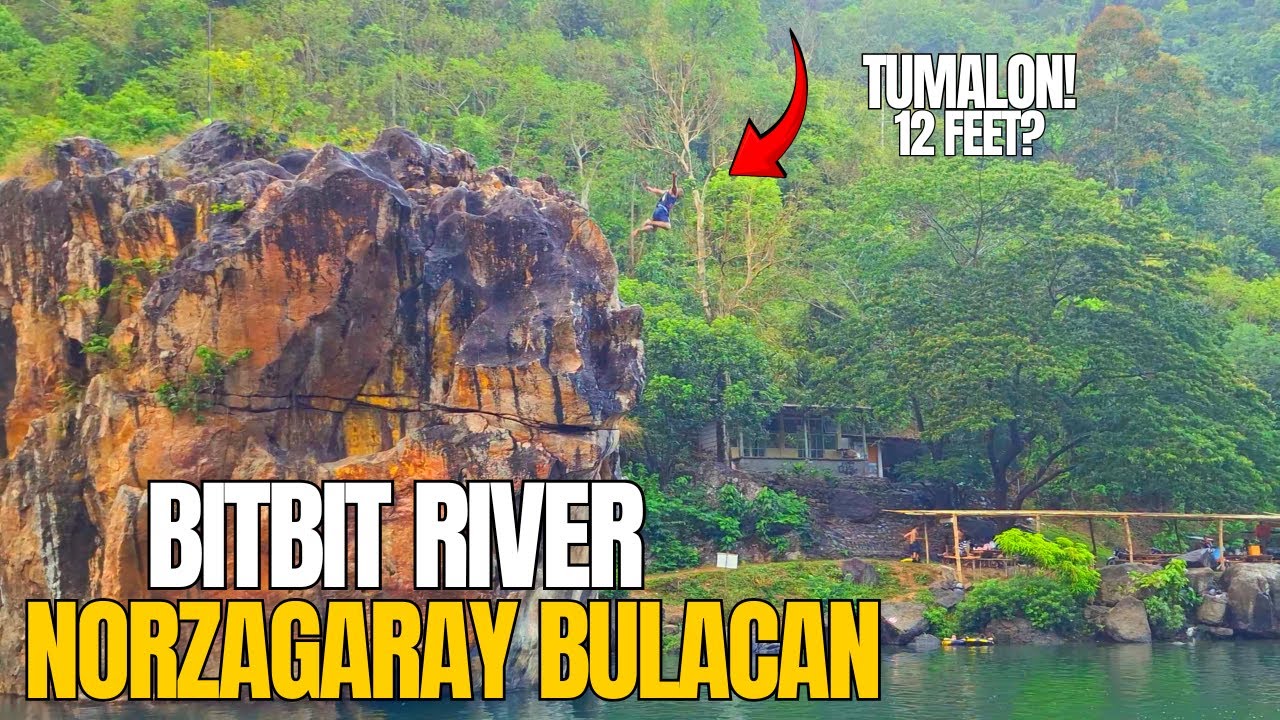 BITBIT RIVER KAYA PALA SIKAT ANG ILOG NA ITO SA NORZAGARAY BULACAN MOTOVLOG