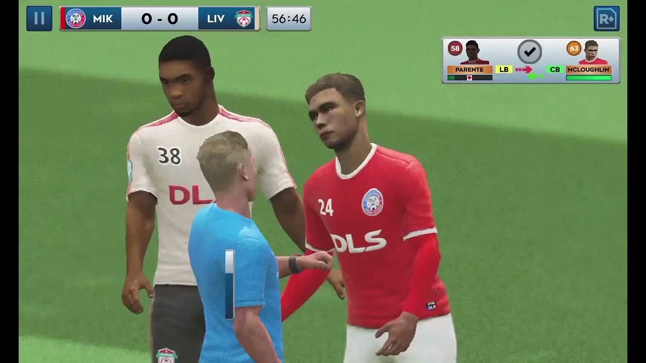 DLS Football Game | Mik vs Liv 🔥 Full Match Action