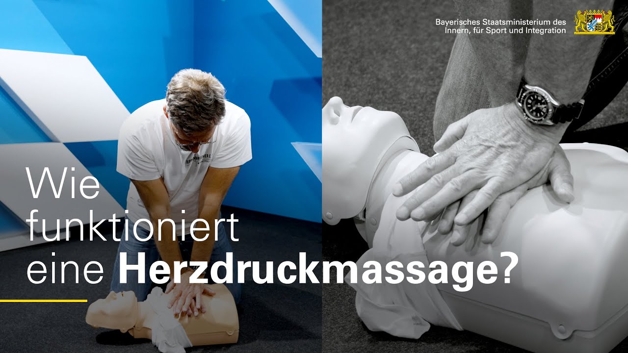Erste Hilfe: So funktioniert eine Herzdruckmassage