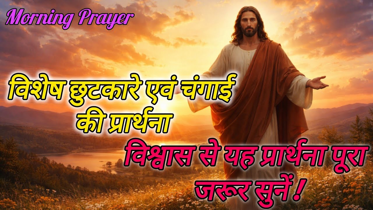 विशेष छुटकारे एवं चंगाई की प्रार्थना विश्वास से यह प्रार्थना पूरा जरूर सुनें ! 