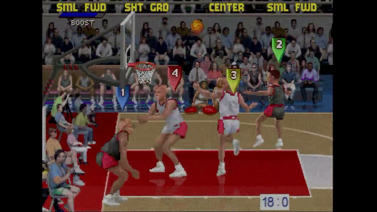 College Slam - Sega Saturn - Gameplay