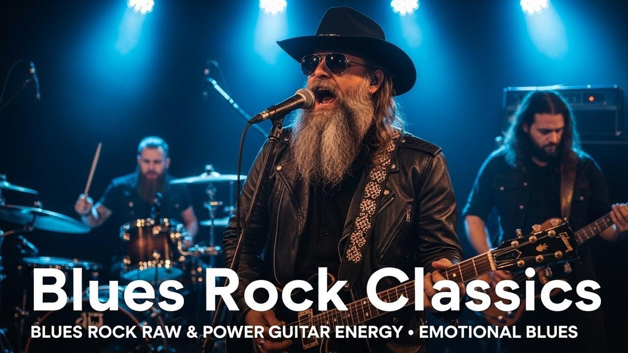 Jimi Hendrix, AC DC, Led Zeppelin, Deep Purple – Old School Blues Rock Revival