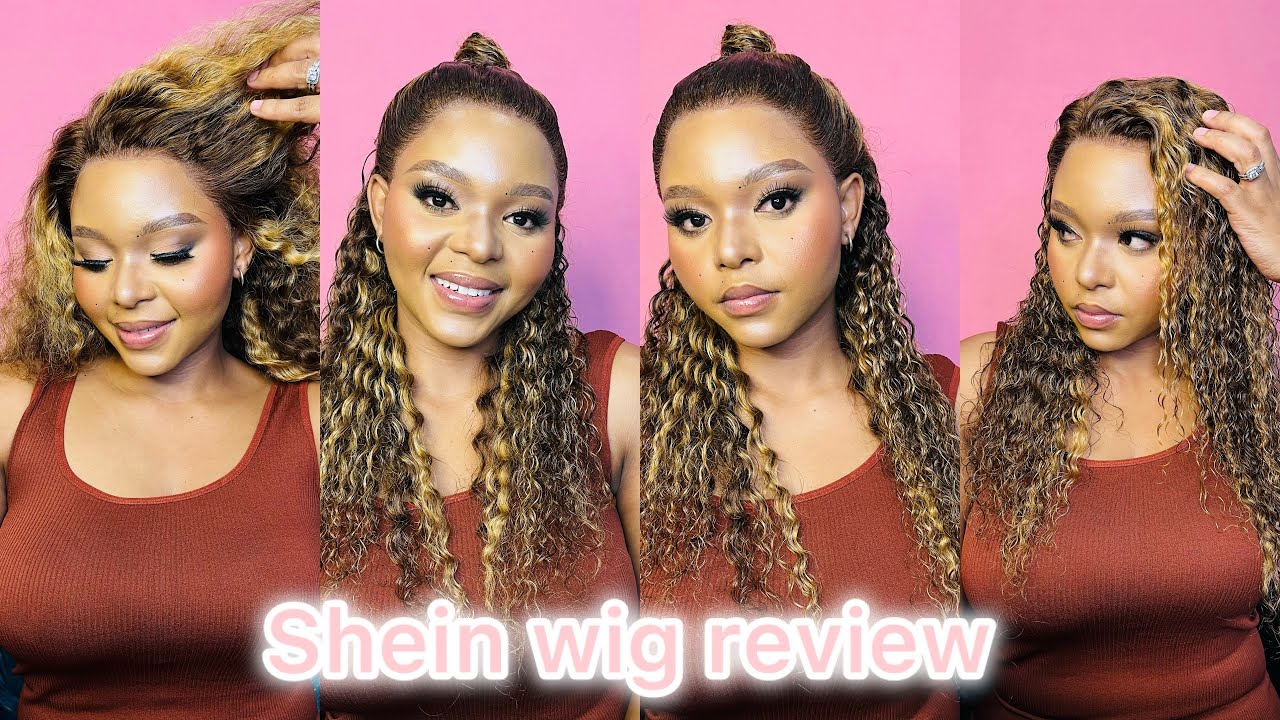 SHEIN WIG REVIEW : IS IT WORTH IT? QUALITY? #southafricanyoutuber #sheinwigs #wigreview