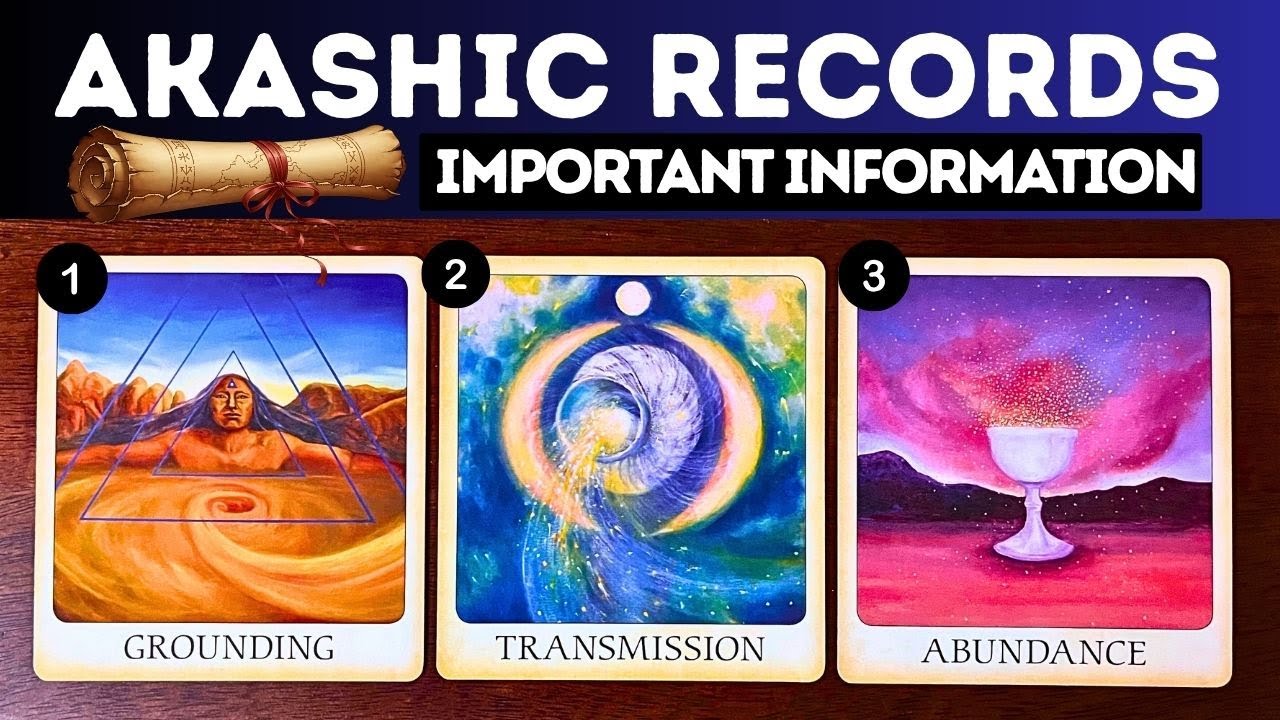 Revealing Important Information From Akashic Records!⏐TAROT • pick a card