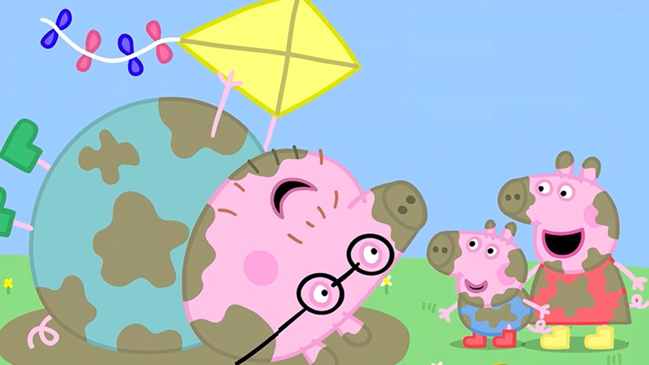Peppa Gris | Fly Med Drake | Tegneserie for Barn