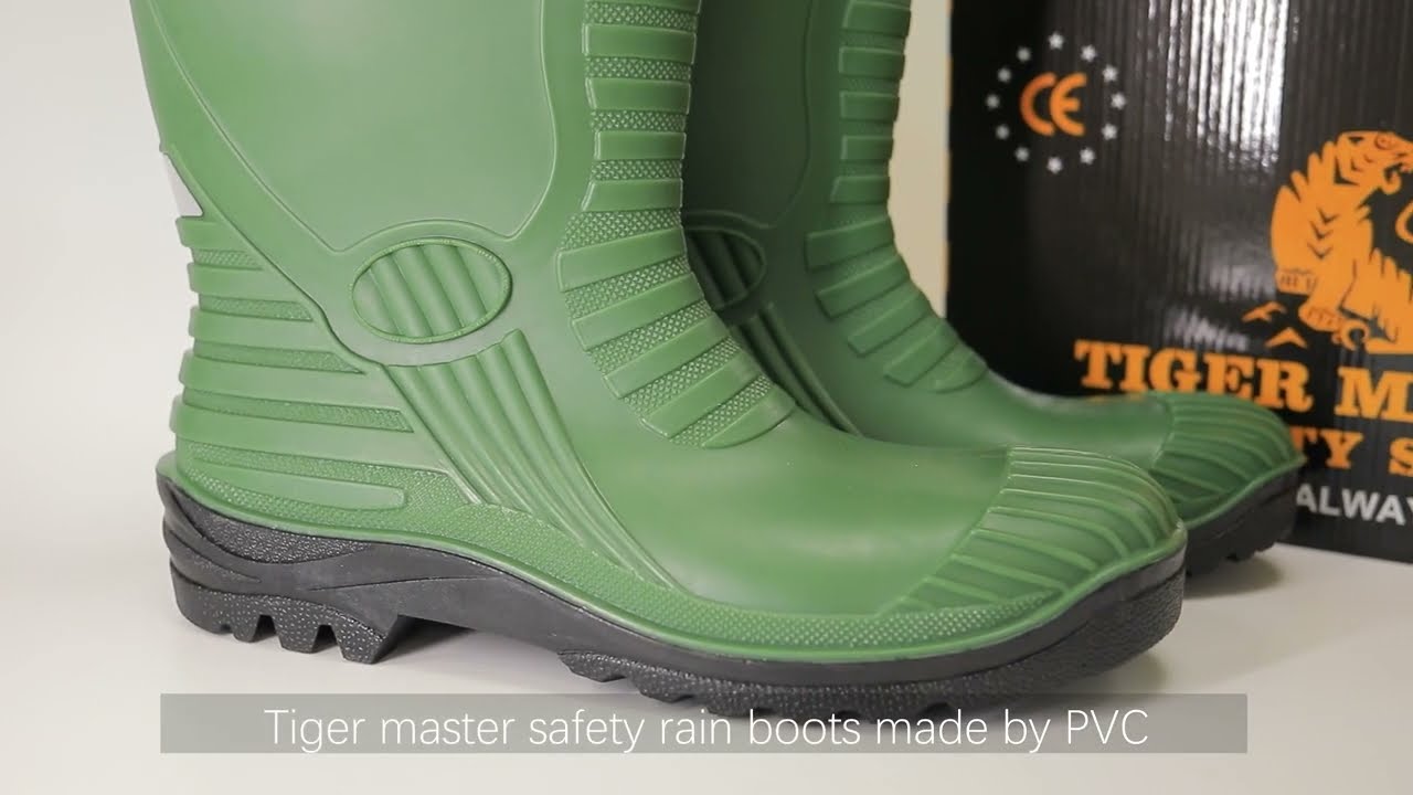 PVC rainboots | safety shoes | work boots | chemical resistant | water proof