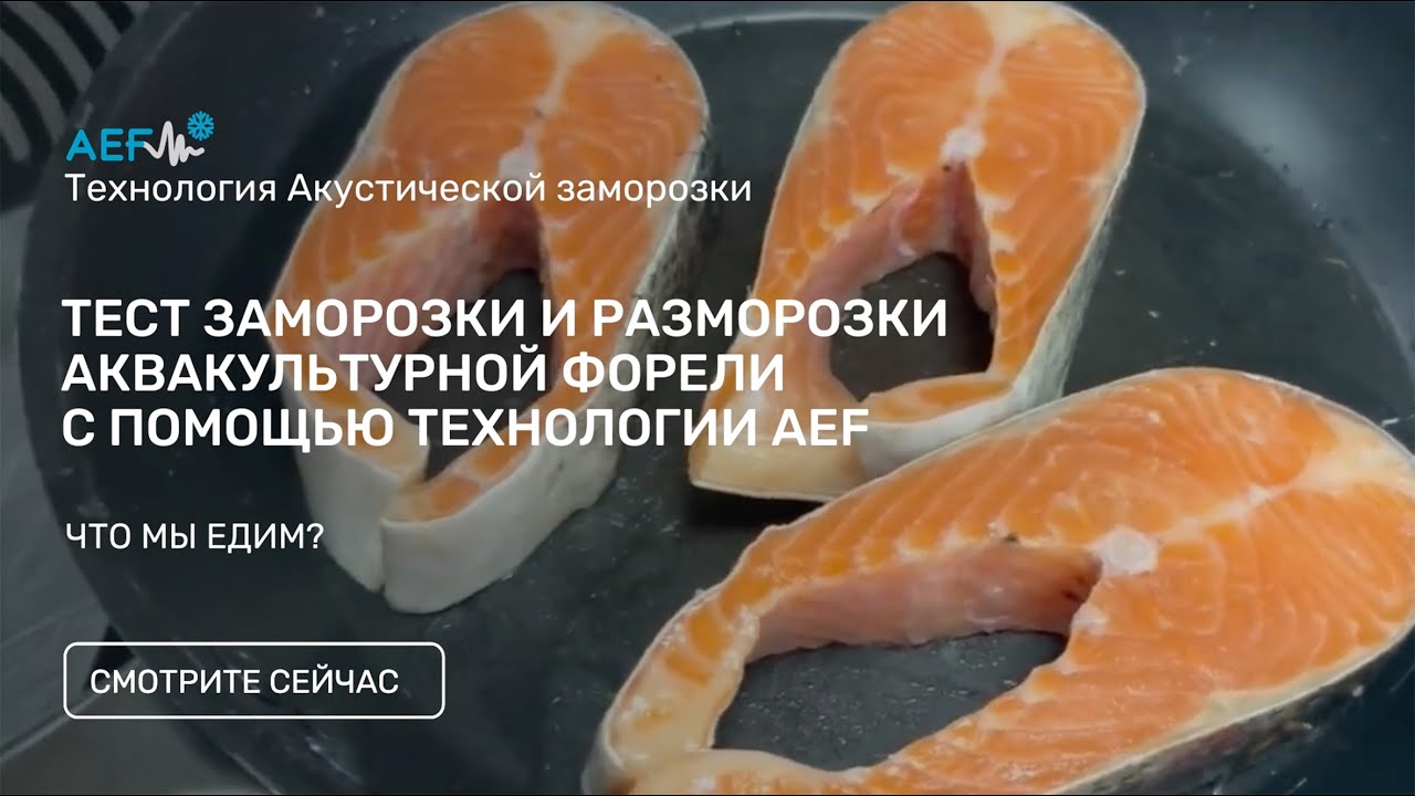 Разморозили форель через 3 года! И вот, что с ней стало.