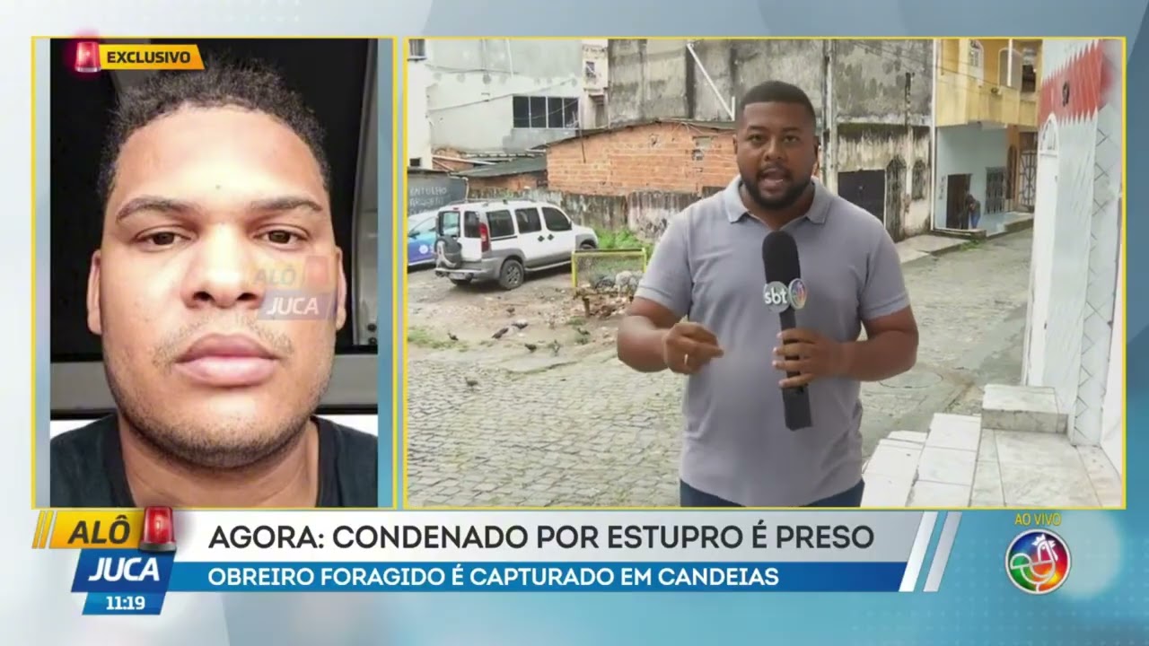 Agora: Obreiro estrupador é preso | ALÔ JUCA | TV ARATU