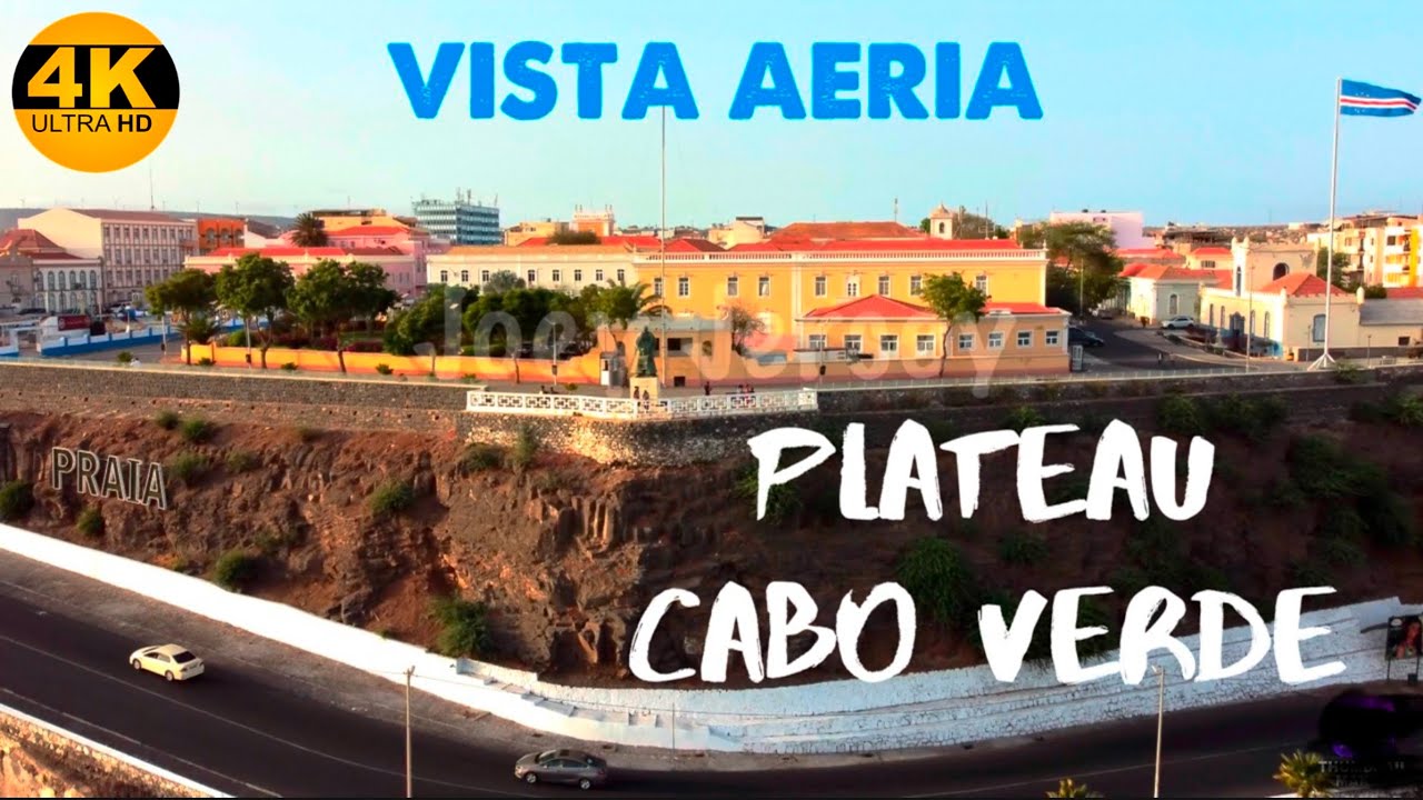PLATEAU AERIAL VIEW #4k #CABOVERDE #CAPEVERDE