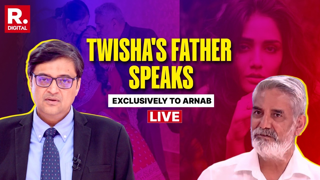 Debate With Arnab LIVE: Twisha's Father Speaks Exclusively To Arnab