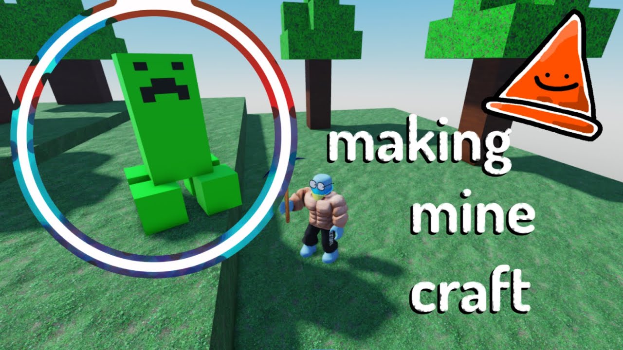 Создание Minecraft менее чем за 1 час в ROBLOX