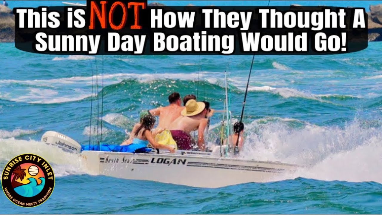 Boats BATTLE Monster Waves at Fort Pierce Inlet &ndash; You WON&rsquo;T Believe What Happens!