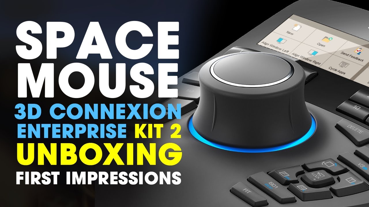 3Dconnexion SpaceMouse Enterprise Kit 2 ~ Unboxing & First Impressions