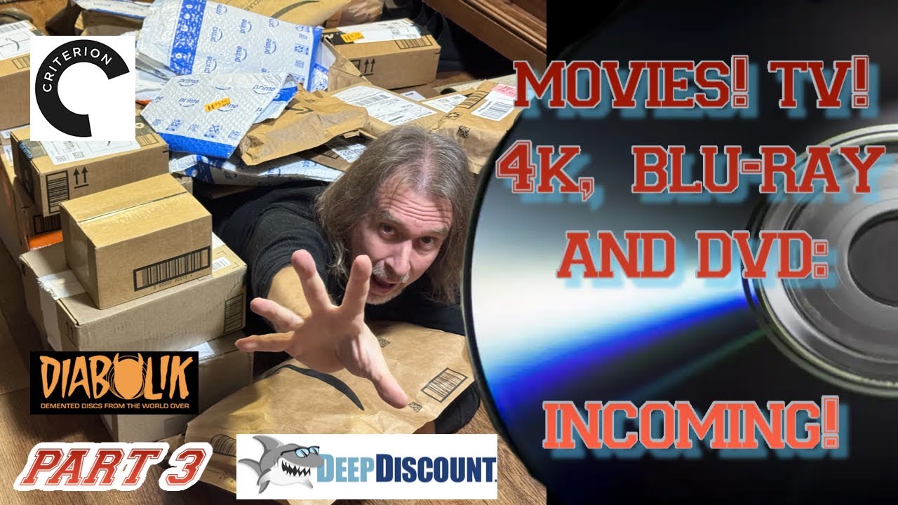 SumDumBuys: The Ultimate Unboxening of 2025 | Part 3: DeepDiscount, Criterion and DiabolikDVD