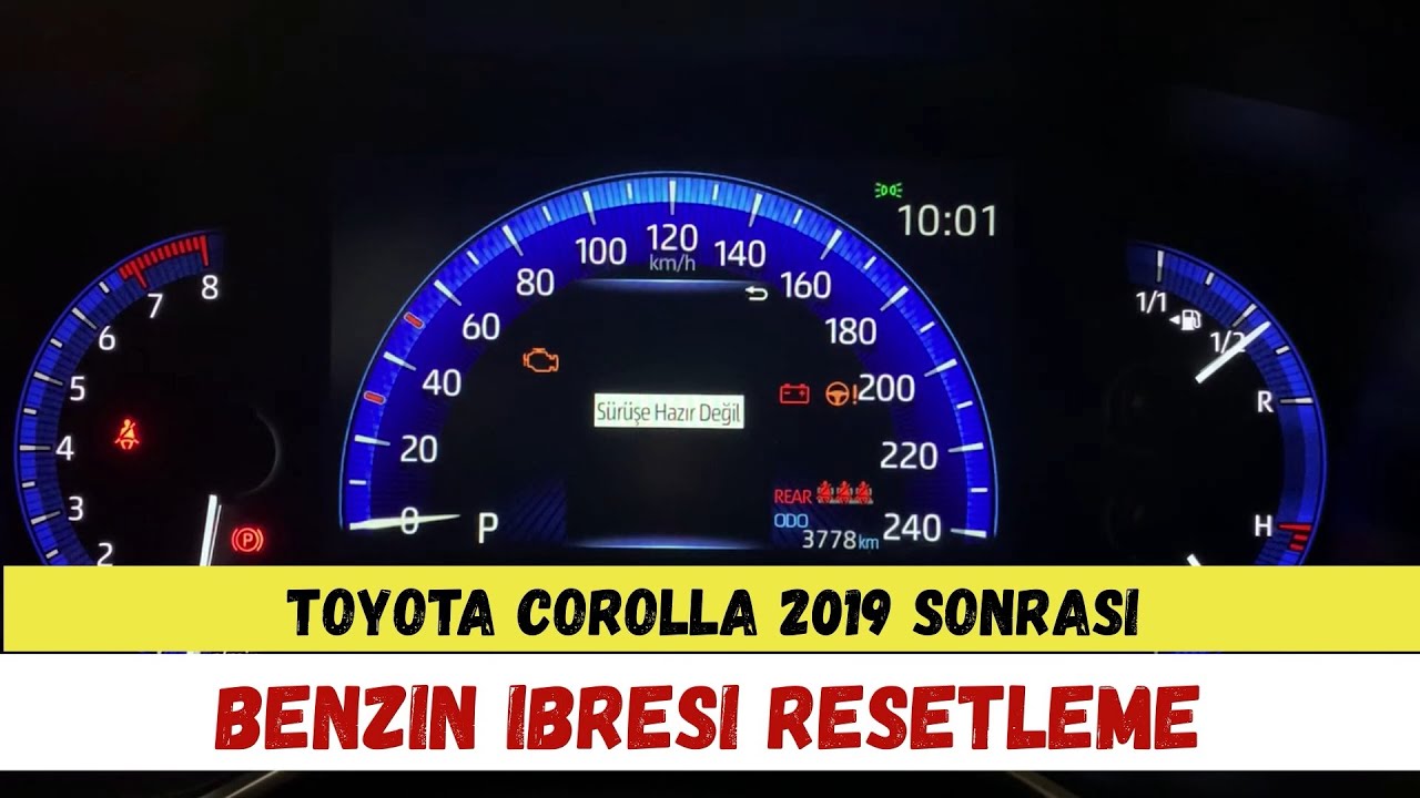 Toyota Corolla 2019 sonrası Benzin İbresi Düşme Sorunu ve Çözümü