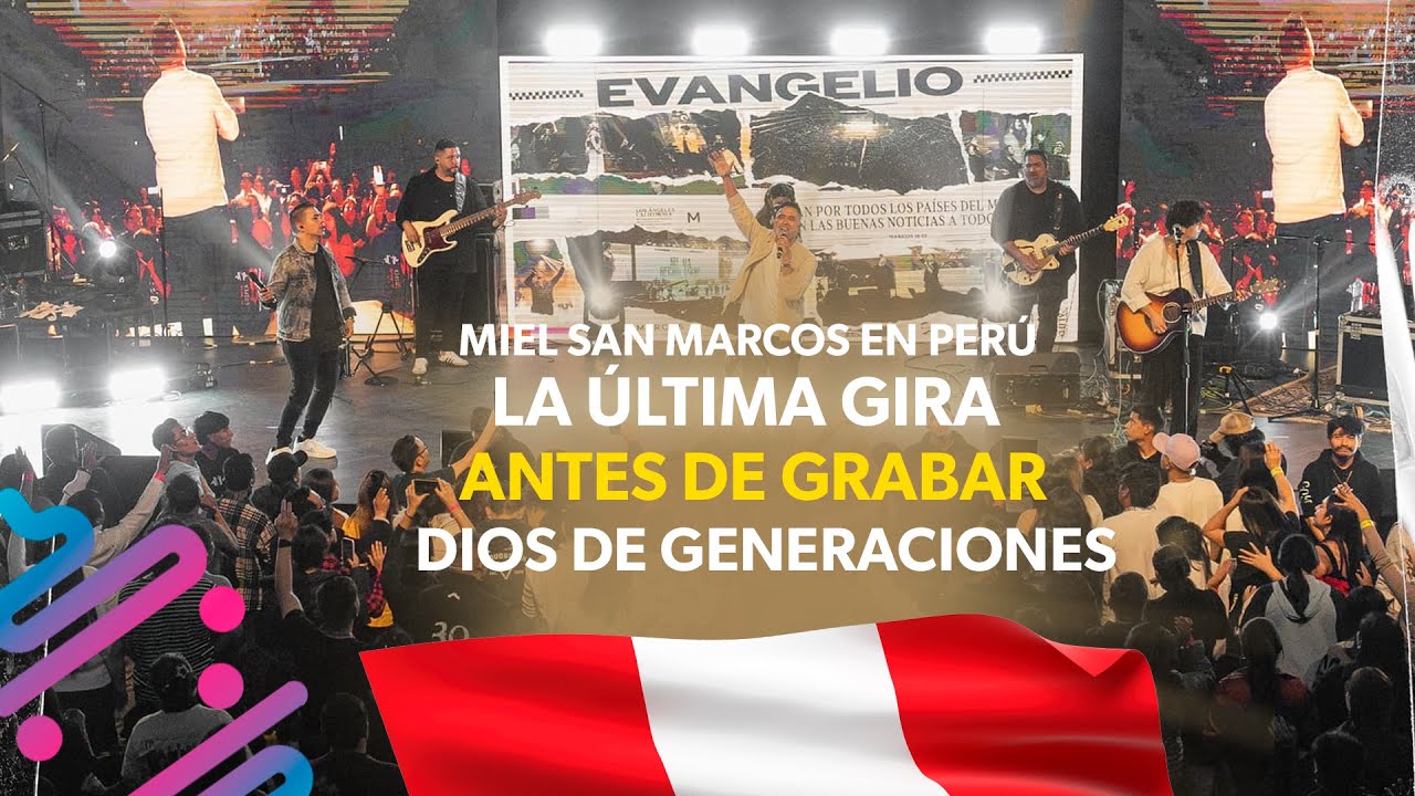 CONCIERTO COMPLETO - MIEL SAN MARCOS EN PERÚ - VIDEO OFICIAL - En vivo desde Lima Perú