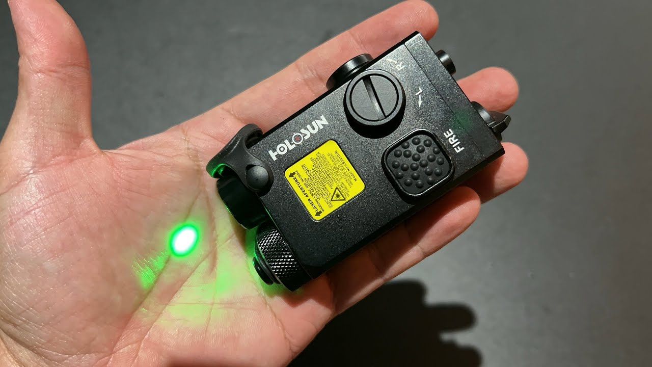 HOLOSUN LS221G ยืม เล็งชี้เป้า เบาแรง เขียว / อินฟราเรด เคสอลูมินั่ม