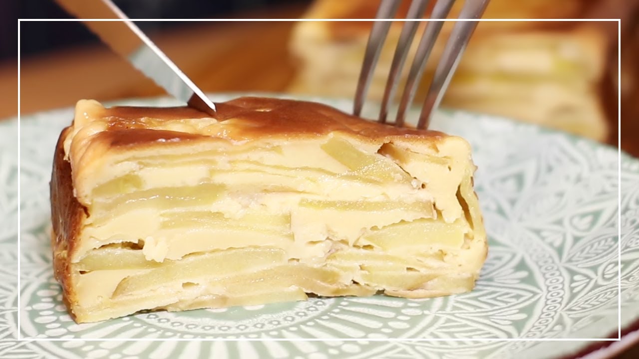 SOLO con 2 Manzanas Postre DELICIOSO Sin Azúcar y SIN GRASAS